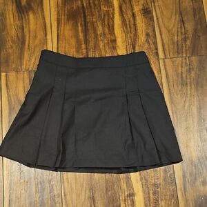 HALARA Black Circle Mini Skirt